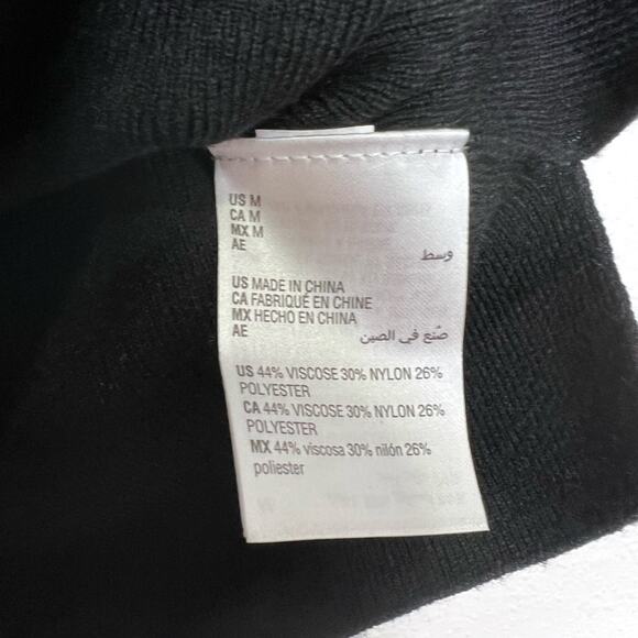 Alfani Women V Neck Sleeveless Sweater Black NWT - Picture 5 of 6